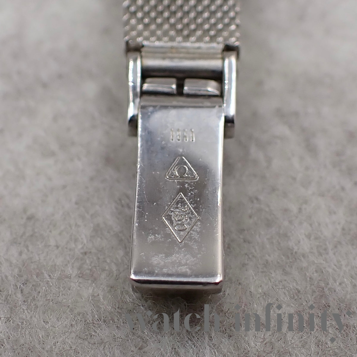 OMEGA De Ville Lady 18 karat white gold