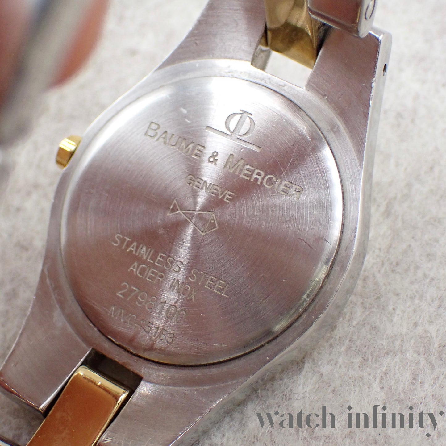 Baume & Mercier cadran nacre