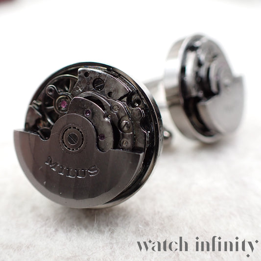 Milus, paire de boutons de manchette