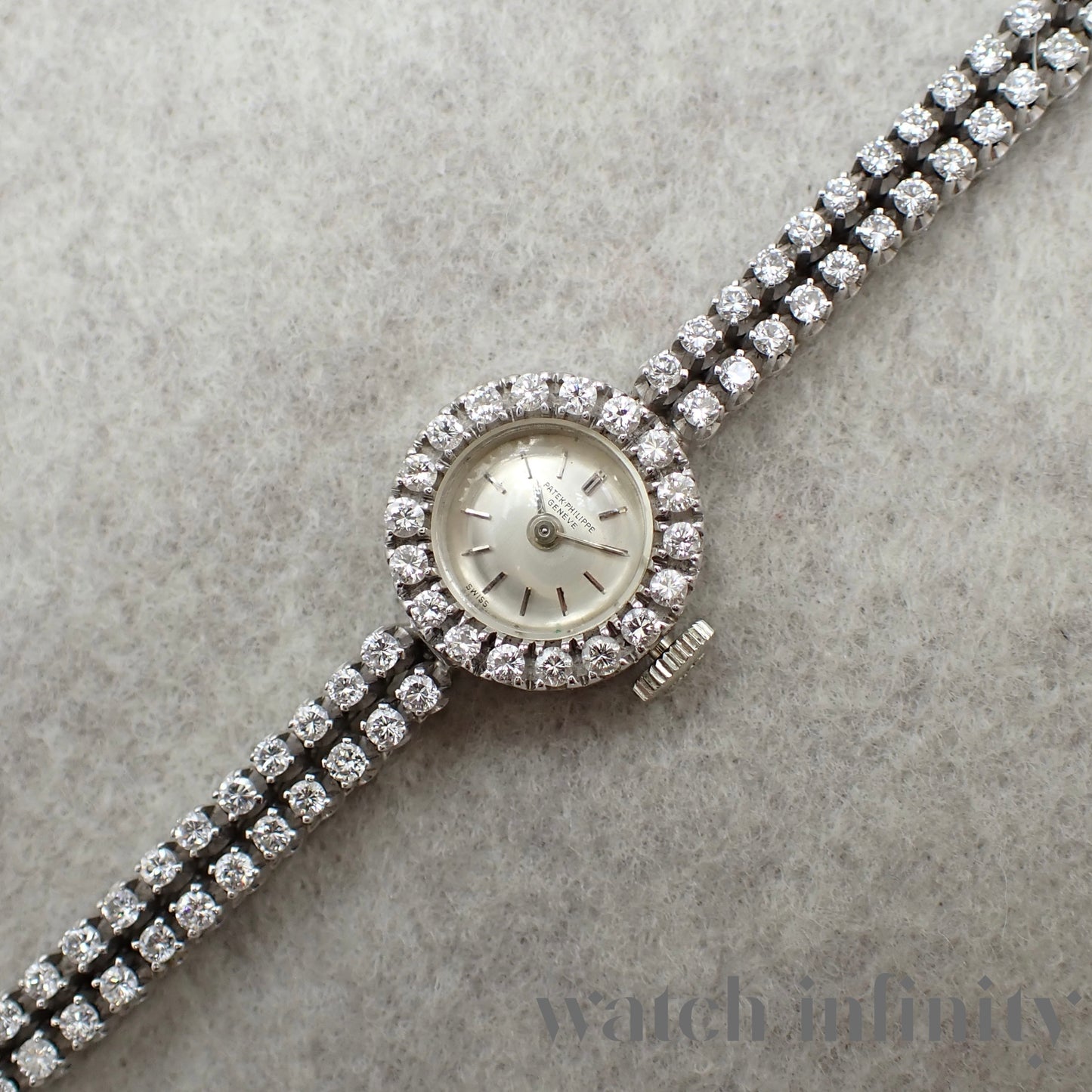 Patek Philippe, montre-bracelet or gris 750