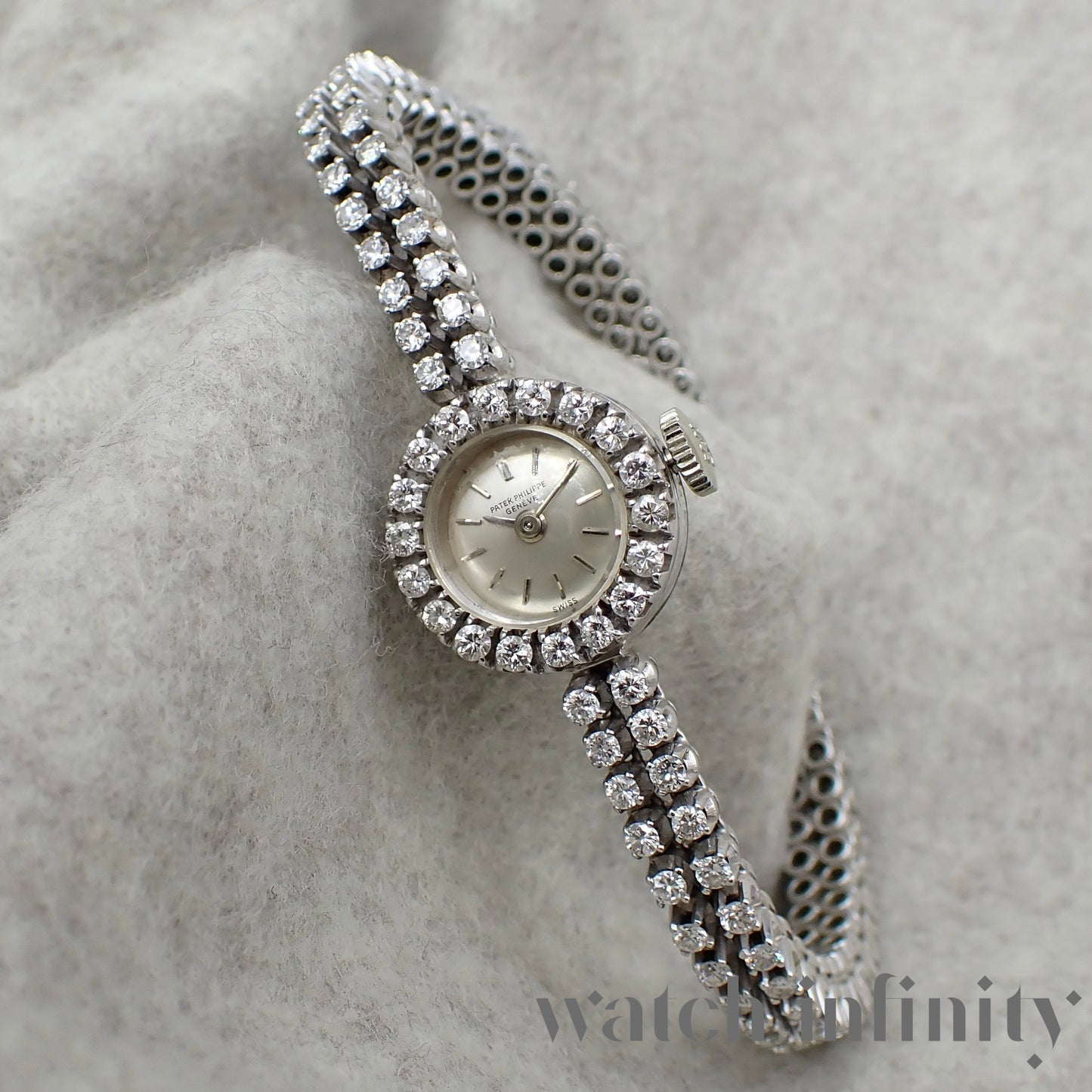 Patek Philippe, montre-bracelet or gris 750